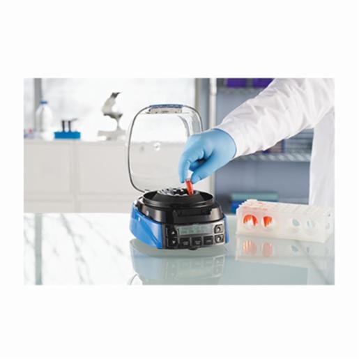 Heathrow Scientific Gusto® High Speed Mini-Centrifuge 100-240VAC, 50/60Hz Universal Plug, Blue HS10050