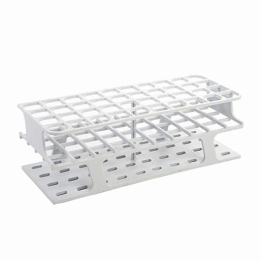 Heathrow Scientific LLC OneRack® Tube Rack Full POM 20mm 40-Place, White HS27513A