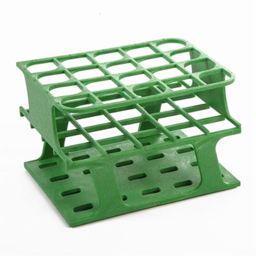 Heathrow Scientific LLC OneRack® Tube Rack Half POM 20mm 20-Place