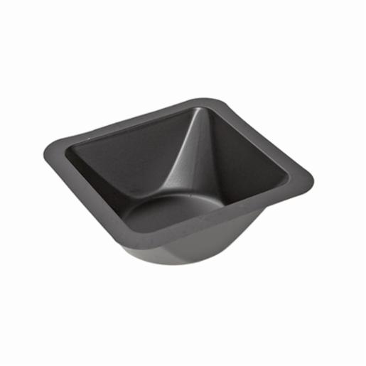 Heathrow Scientific Weigh Boat, Square Anti-static, Black