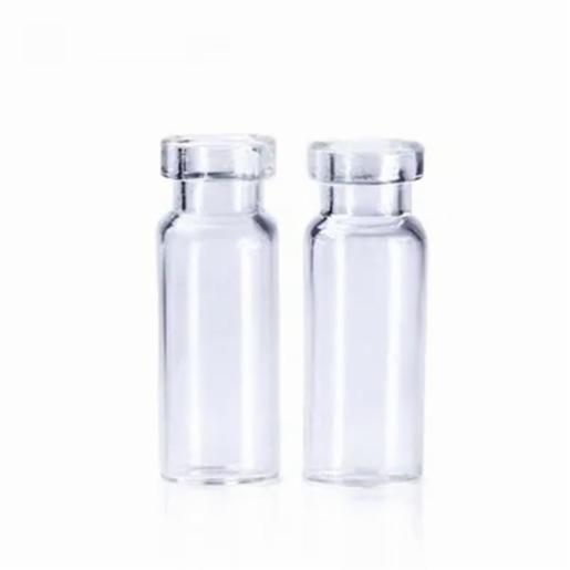 LabPRO QuickFit Crimp Headspace Vial 10ml, Clear Glass, 20mm Beveled Edge, Flat Bottom,  1000pcs/ctn LPQV5133