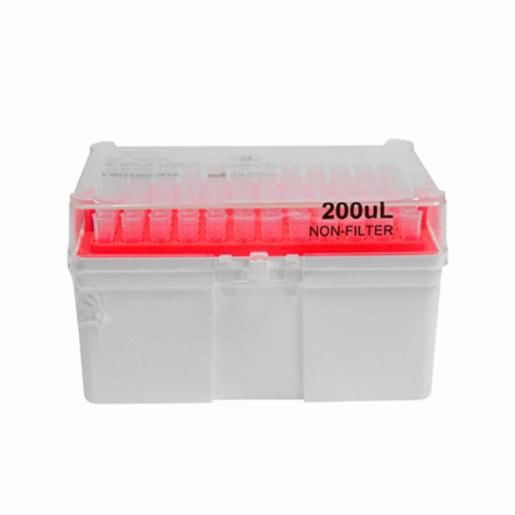 LabPRO QuickFit Pipette Tip 200uL, Non-Filter, Clear, Racked, Sterile, 4,800pcs/carton LPCP0064