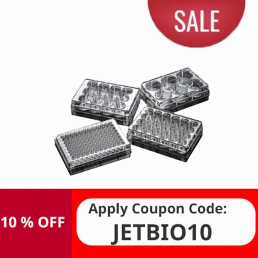 Jetbio Tissue Culture Plates,Standard Type Suitable for adhesion cell after surface treament, 96 well, 0.3cm2 TCP011096
