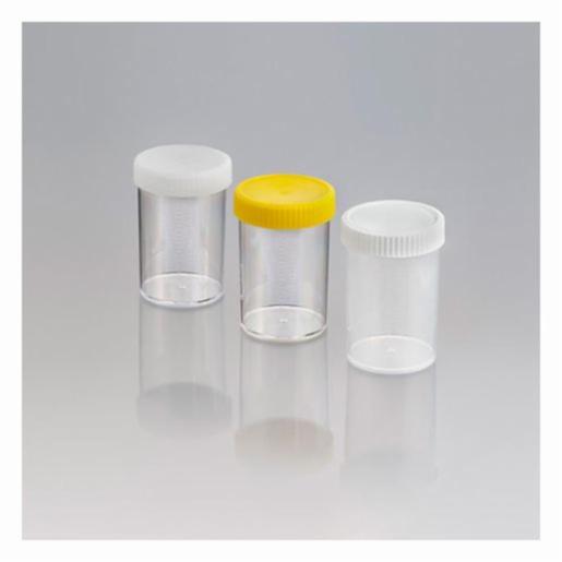 Technoplas PP Unlbld Ylw Cpd Gs Flt Btm Cntnr 250ml[147 Items TCHPP10065SU