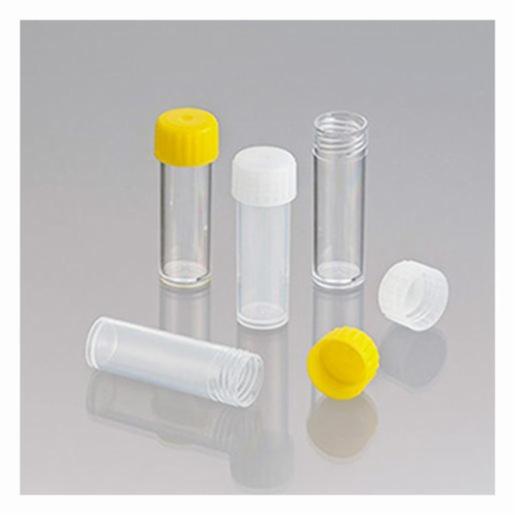 Technoplas Tube PP 5ml Flat Bottom Screw, 2000 Items TCHPP5016SU