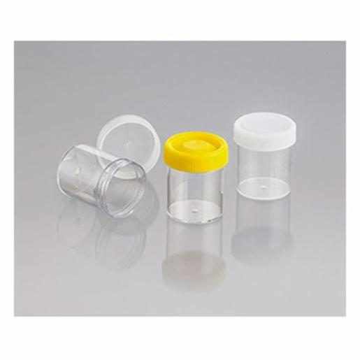 Technoplas Container 70ml PP Labelled Yellow CaPPed, 550 Items TCHPP5744ULUV