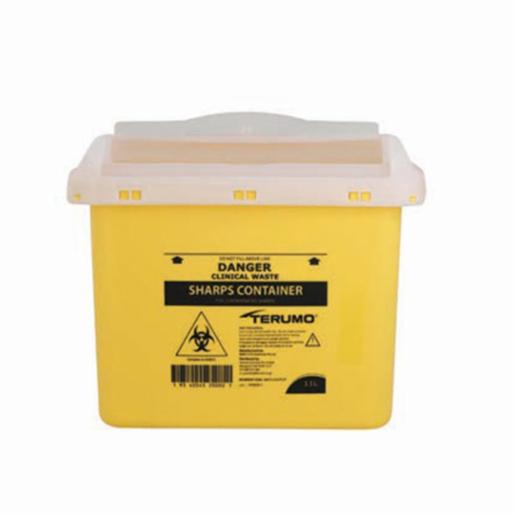 Container Sharp 11l Terumo Sharps Container 11L Yellow Roll Top, 1 Item TERU8BMY11SSCRT2P ...