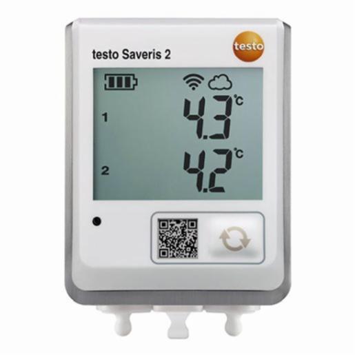 Testo Datalogger, Temperature, Wifi, Saveri T2, 1 Item TEST05722032