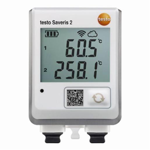 Testo Datalogger, Temperature, Wifi, Saveri T3 Wifi Datalogger With Display And 2 C TEST05722033