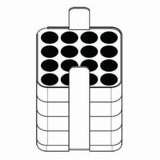 Eppendorf Adapter For 400 ml-Rectan-Gular Buck, 2 Items EPPE5810721.008