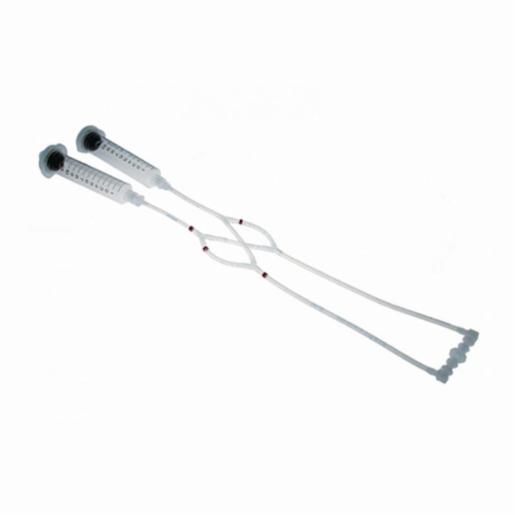 Ibidi , Perfusion Set GREY: length 100 cm, ID 0.8 mm, 10 ml reservoirs. Sterile and ready-to-use tubing sets for flow assays with the ibidi Pump System, individually packed., 10968