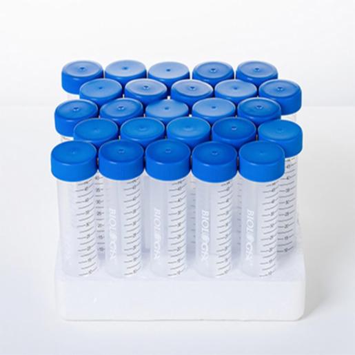 Biologix 15ml, Flat-top Cap, PP Tube, Non-Sterile, DNase & RNase Free, Conical Bottom, Bulk Pack, 10-9815