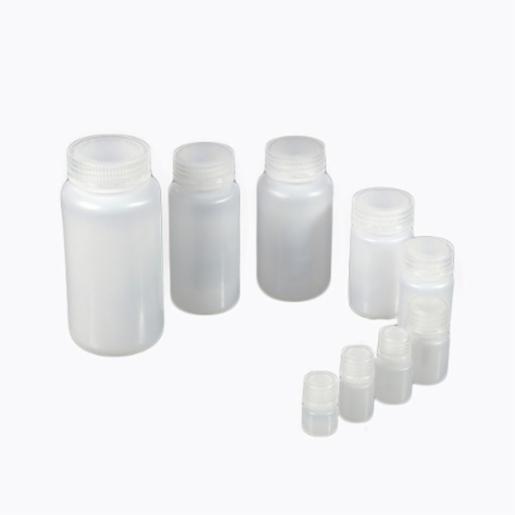 Biologix 500ml HDPE Wide-Mouth Bottles, Natural color, 04-2500