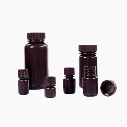 Biologix 8ml HDPE Wide-Mouth Bottles, Opaque brown, 04-3008